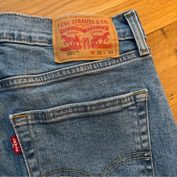 Levi's Other - Levi's 32w x 34l Blue Denim 505 Jeans